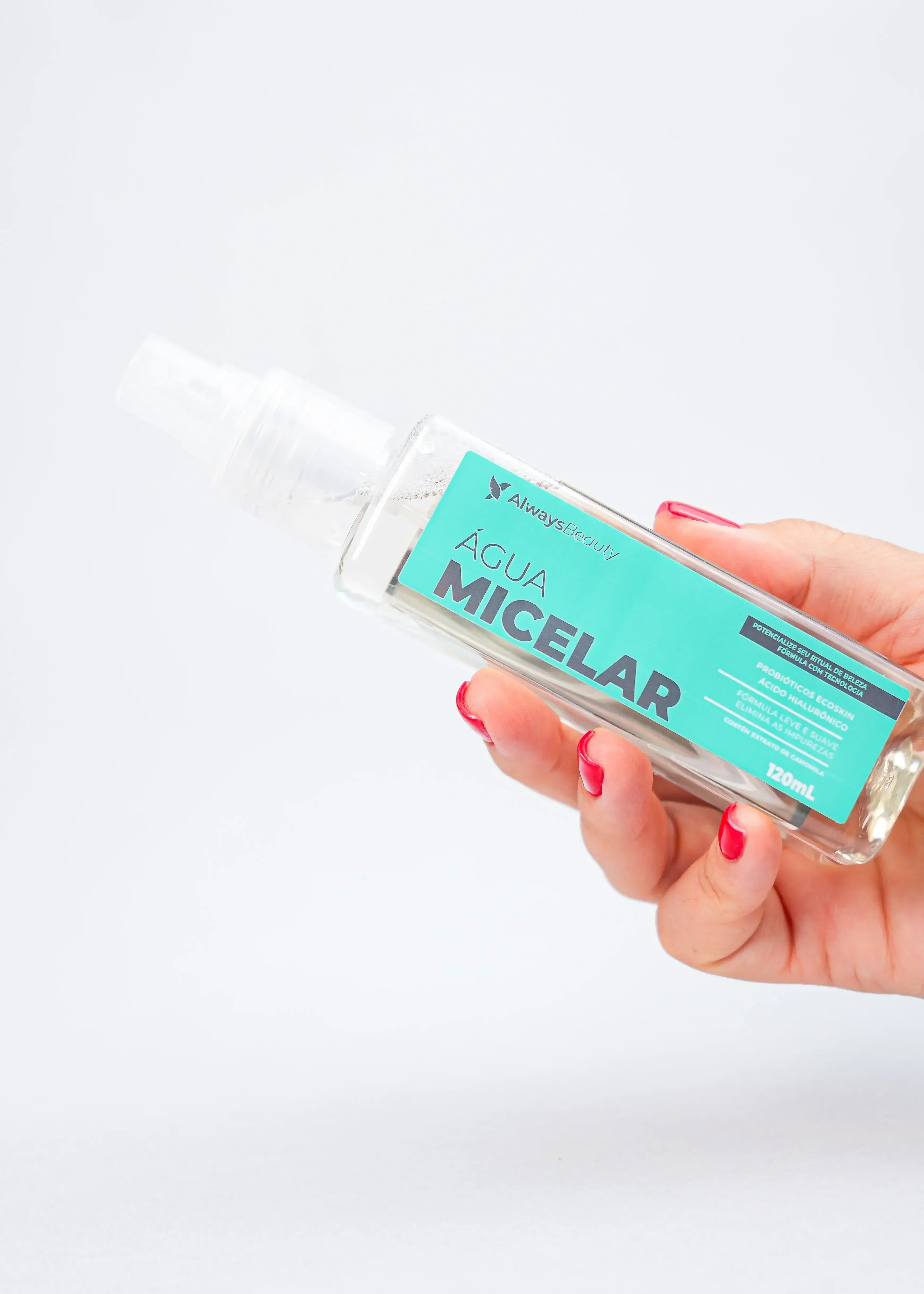 Água Micelar com Probiótico Ecoskin e Ácido Hialurônico 120ml