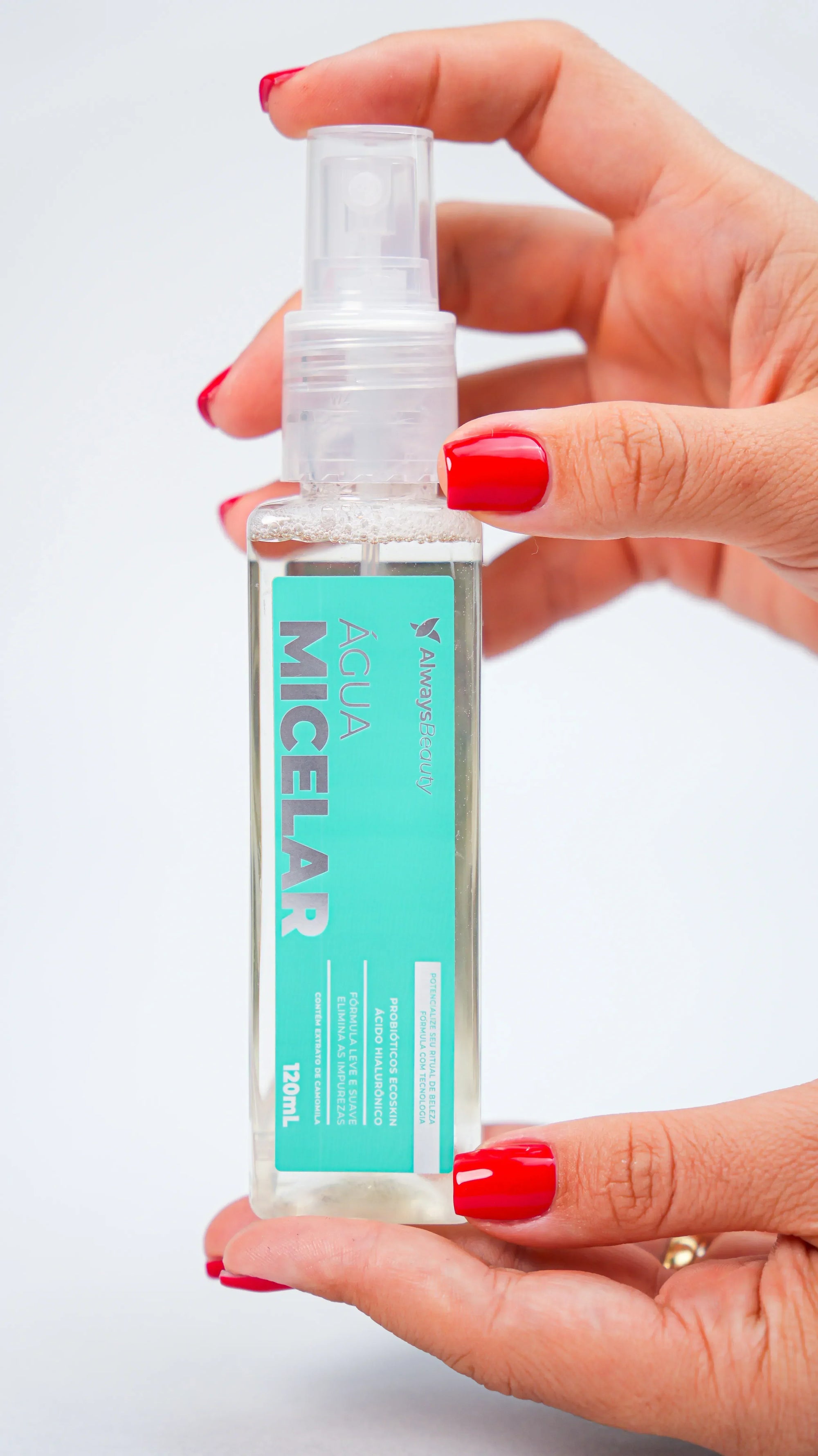 Água Micelar com Probiótico Ecoskin e Ácido Hialurônico 120ml