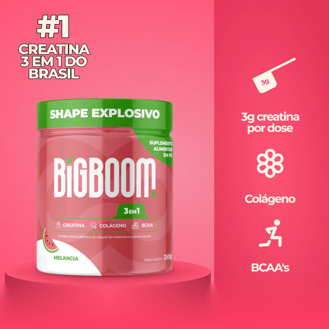 Creatina 3 em 1 (Pague 1 e Leve 2)